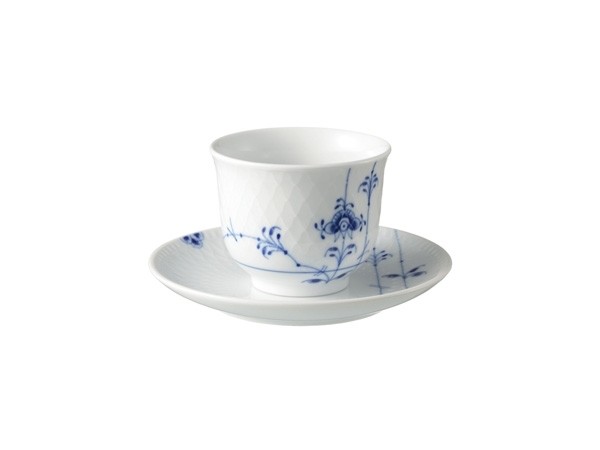 Royal Copenhagen Blue Palmette Pair Tea Set / ロイヤル