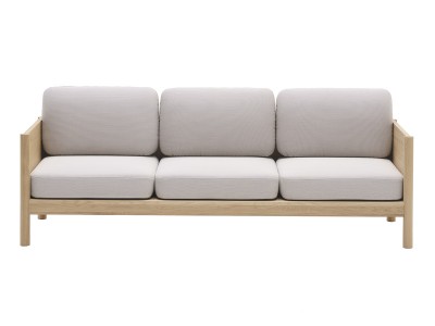 KARIMOKU NEW STANDARD CASTOR LOBBY SOFA 3-SEATER / カリモクニュー