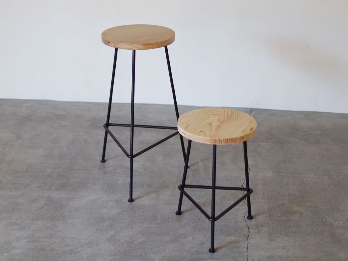 LIFE FURNITURE SL IRON STOOL / ライフファニチャー SL アイアン