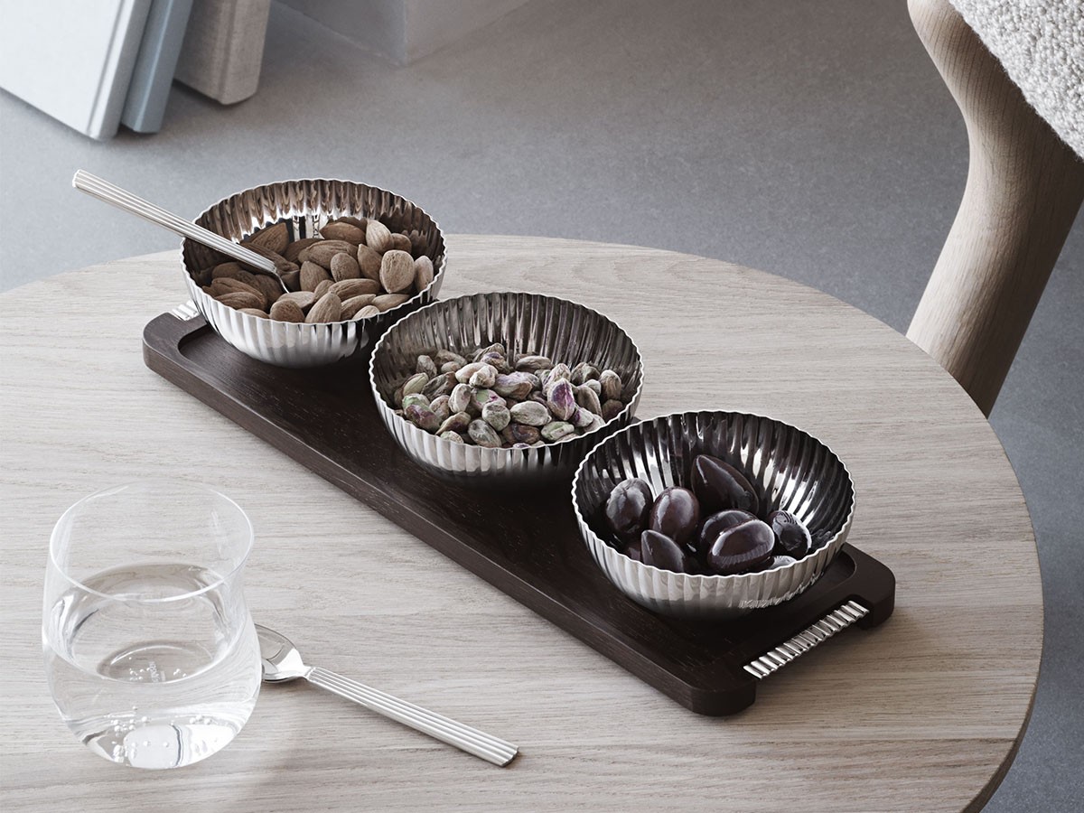 GEORG JENSEN BERNADOTTE TRAY WITH BOWLS / ジョージ ジェンセン