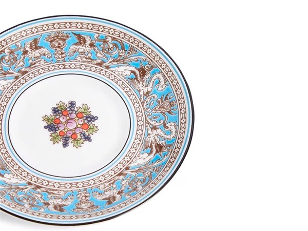 WEDGWOOD FLORENTINE TURQUOISE COFFEE CUP & SAUCER / ウェッジウッド