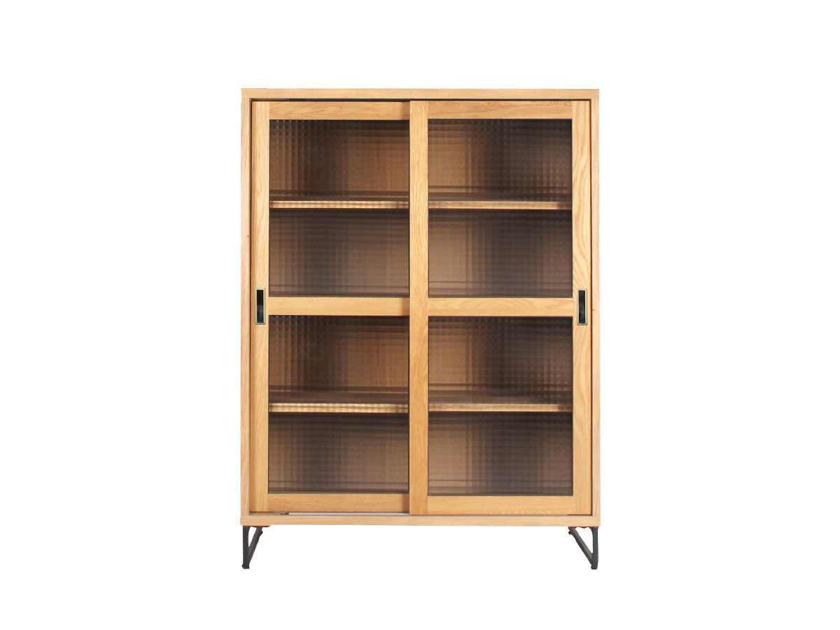 a.depeche splem slide glass cabinet low / アデペシュ スプレム