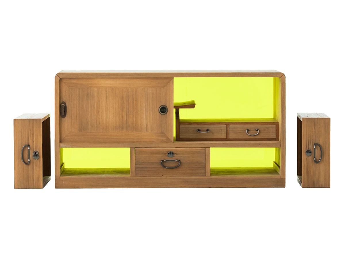 P/OP 昭和後期 婚礼箪笥 上段 / ポップ 昭和後期 婚礼箪笥 上段