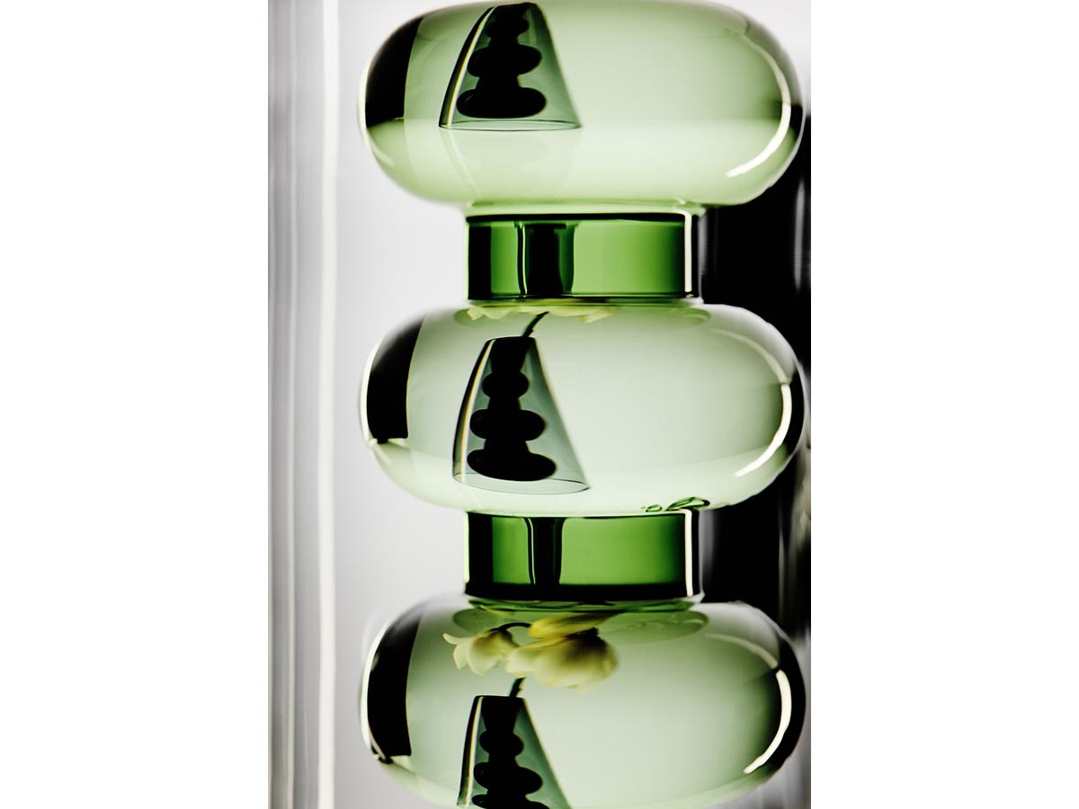 Tom Dixon. Bump Vase Tall Green / トム・ディクソン バンプ ベース