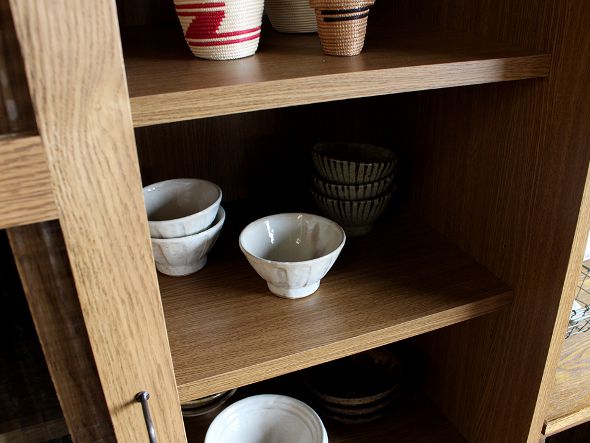 a.depeche cadeal slide glass cabinet low / アデペシュ カデル