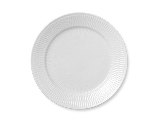 Royal Copenhagen White Fluted Plate 27 / ロイヤル コペンハーゲン
