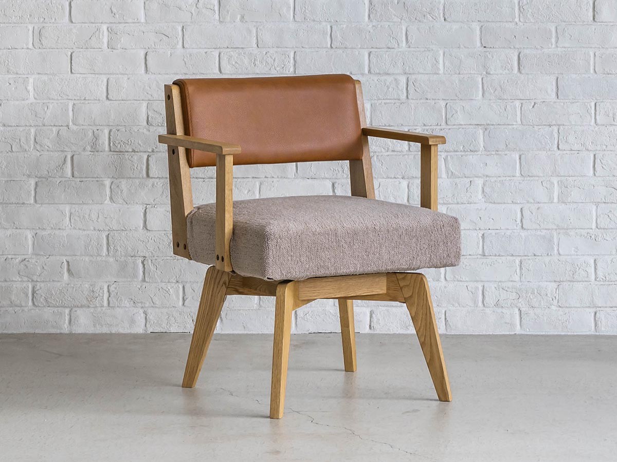 Easy Life CAIN CHAIR / イージーライフ カイン 回転チェア 肘付