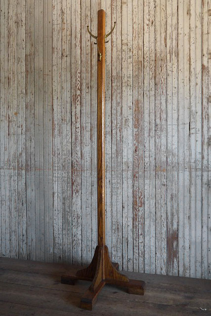 アンティーク ウッド コートハンガーラック - STAGE ANTIQUE