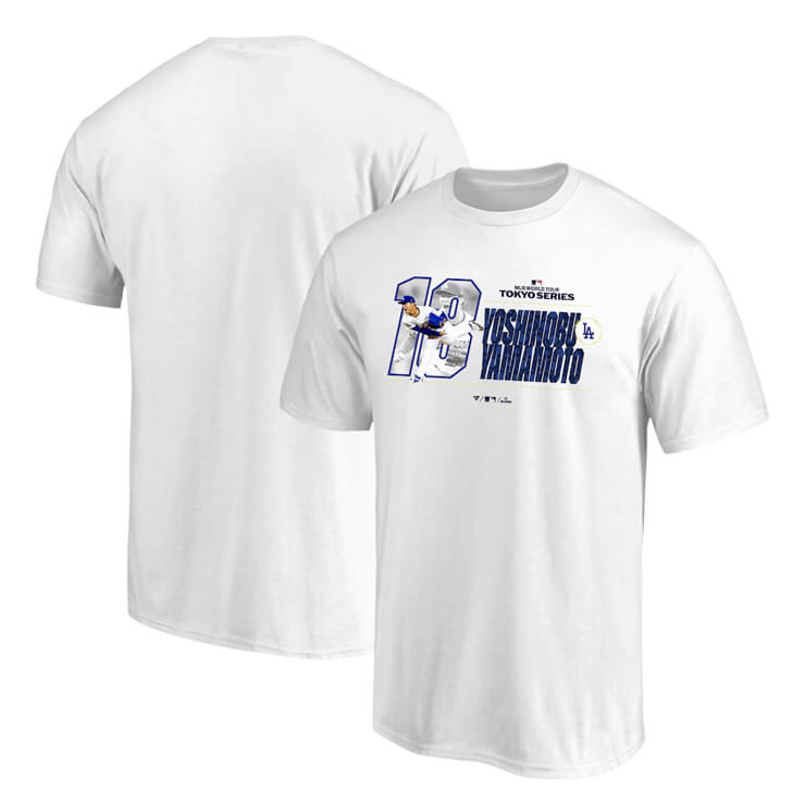 山本由伸 MLB Tokyo Series 2025 ジュニア用 半袖 Tシャツ 東京