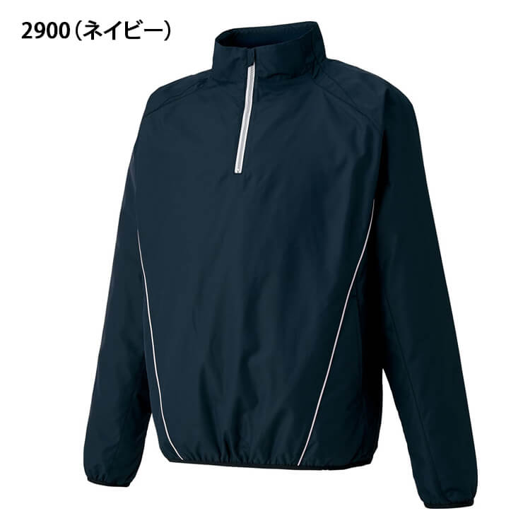 ゼット ZETT 野球 長袖 ハーフジップジャンパー ウィンドブレーカー