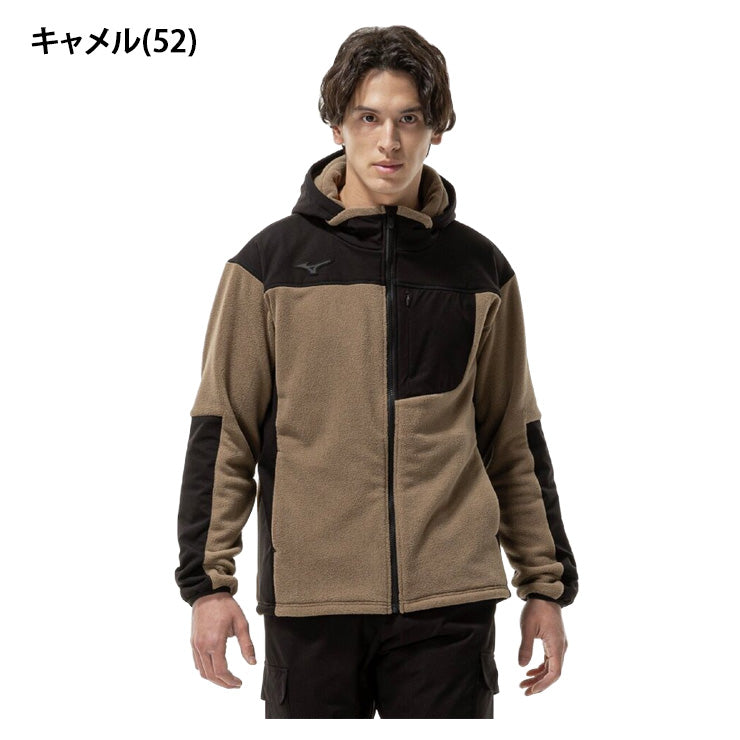 2025モデル】ミズノ プルーフ フリースジャケット 長袖 裏起毛 撥水