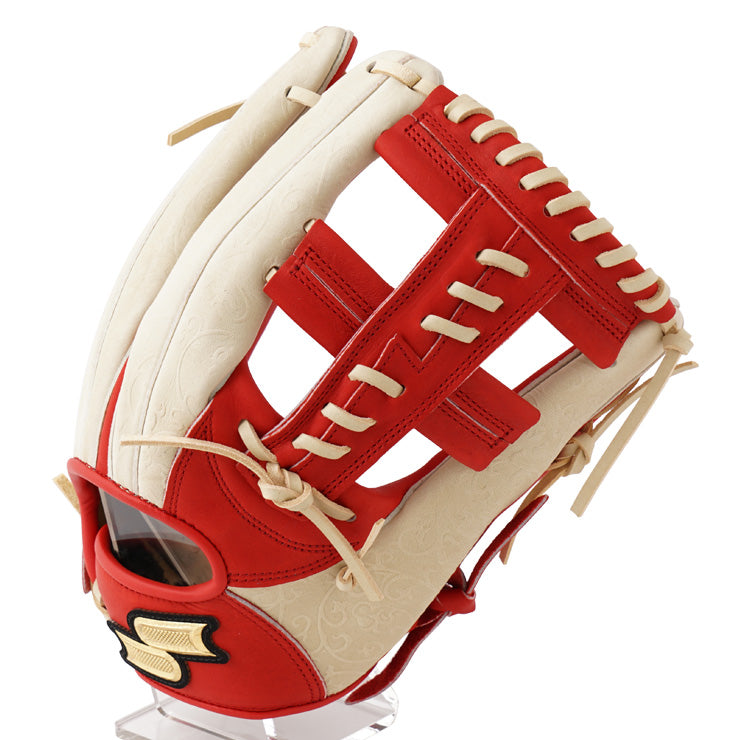 SSK 限定 軟式 グローブ グラブ 内野手用 矢野モデル ペイズリー柄