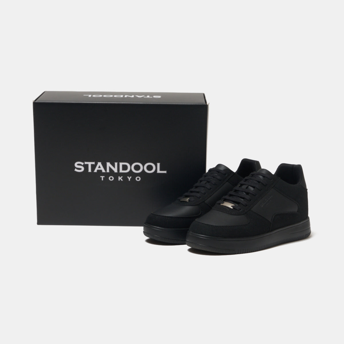 STANDOOL TOKYO｜SACAE DOUBLE BLACK｜軽量スタイルアップスニーカー