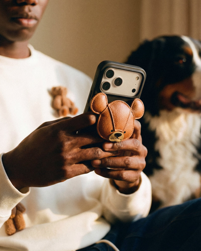 sticky zoo ブラウン iPhone用ケース sticky zoo ブラウン iPhone用