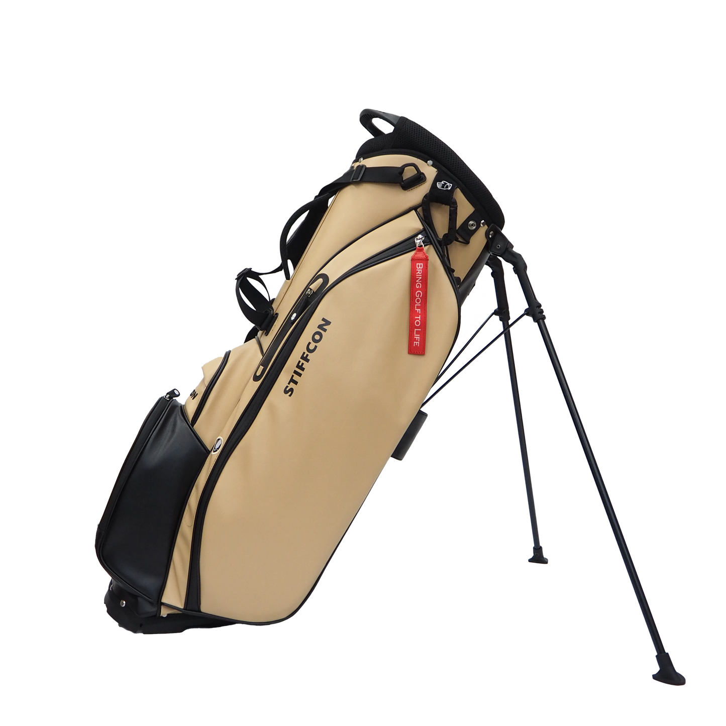 GOLF STAND BAG_CAFE AU LAIT / スタンドキャディバッグ カフェオレ