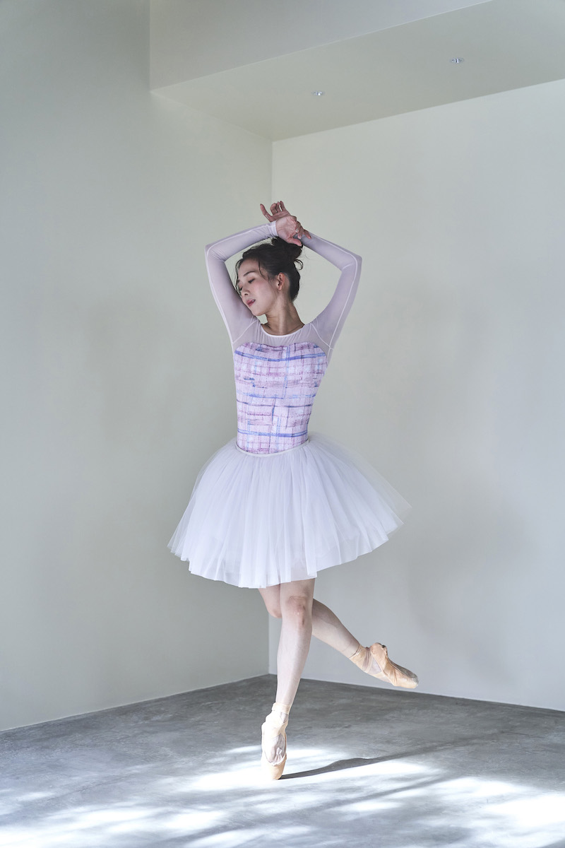 stina / type T long / paint check pink