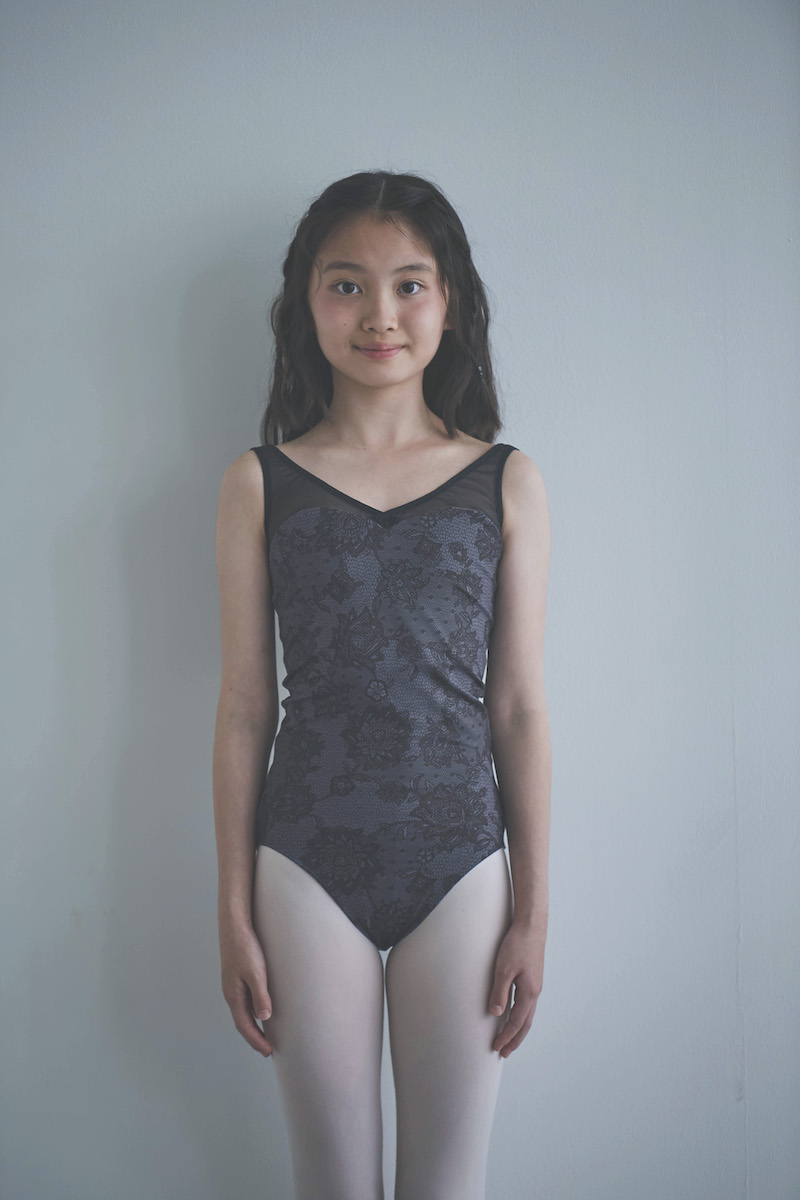 stinaレオタードtypeK hide and seek brownスティナ stina / type K