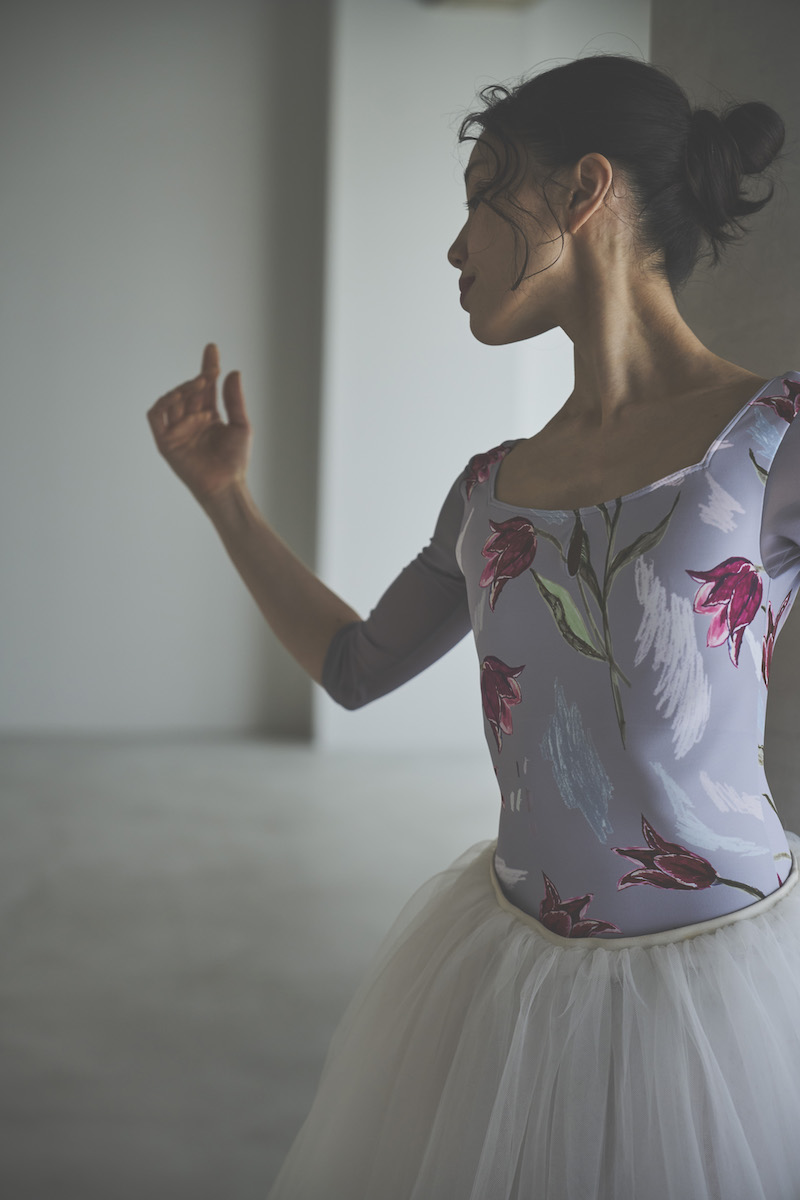 stina / type U ballerina + / Rebel Tulip gray