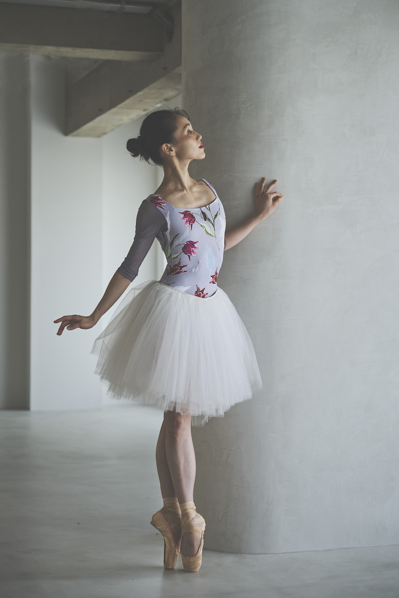 stina / type U ballerina + / Rebel Tulip gray