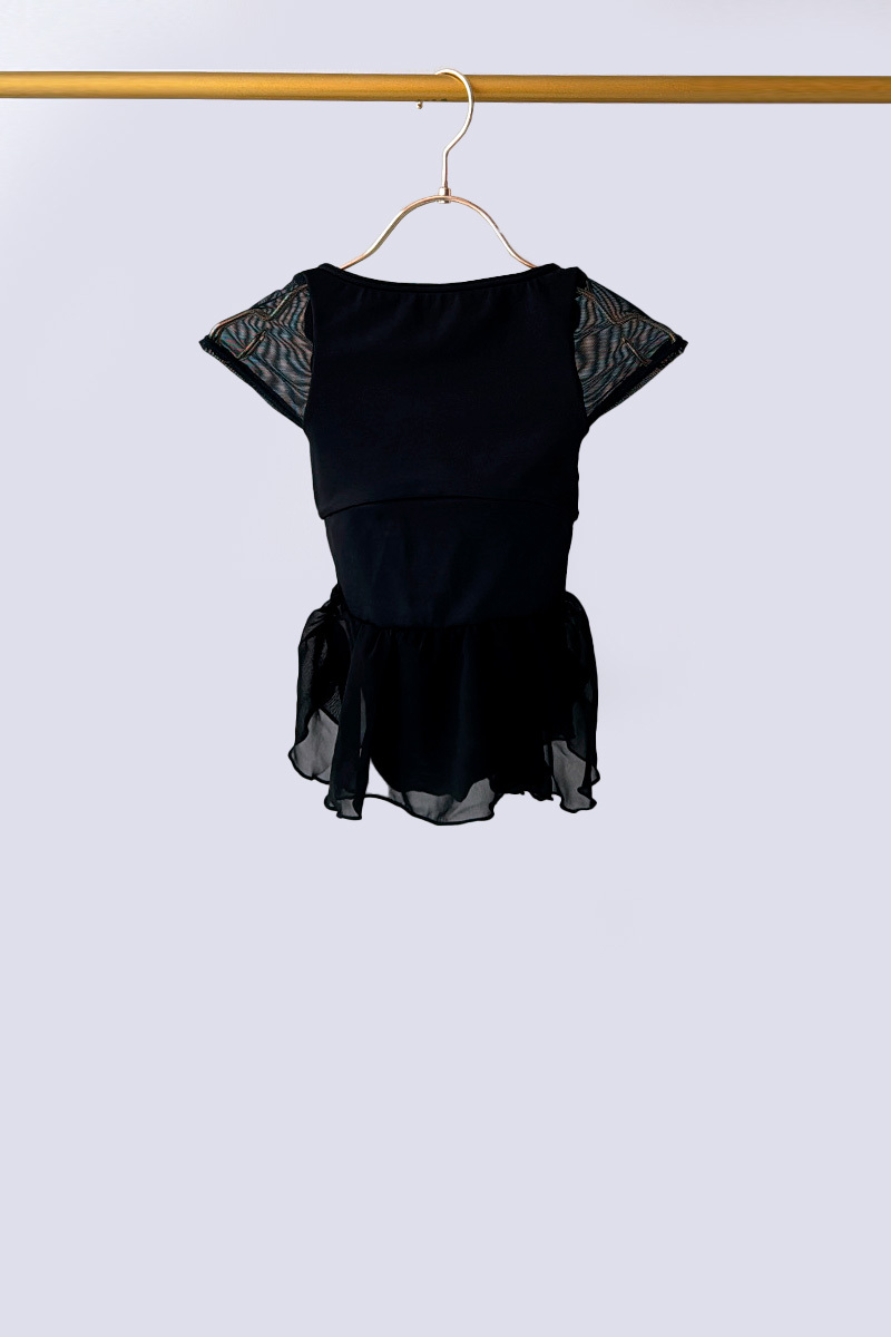 stina / BLACK stina type P cap sleeve / lady / kids & girl