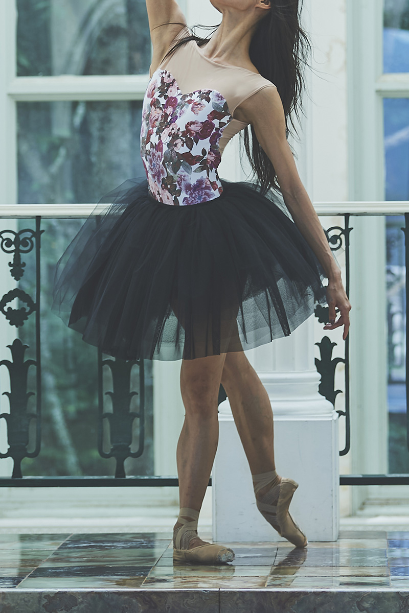 新品】stina スティナ type H glen check レオタード M 新品】stina