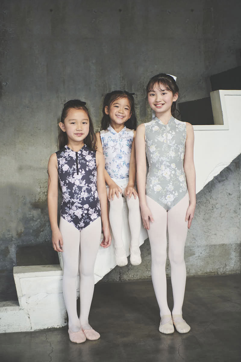 stina スティナ ネイビー フラワープリント レオタード S 【公式通販】