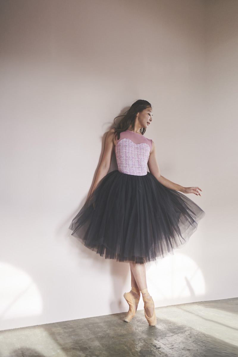 stina / type I drop / light pink tweed