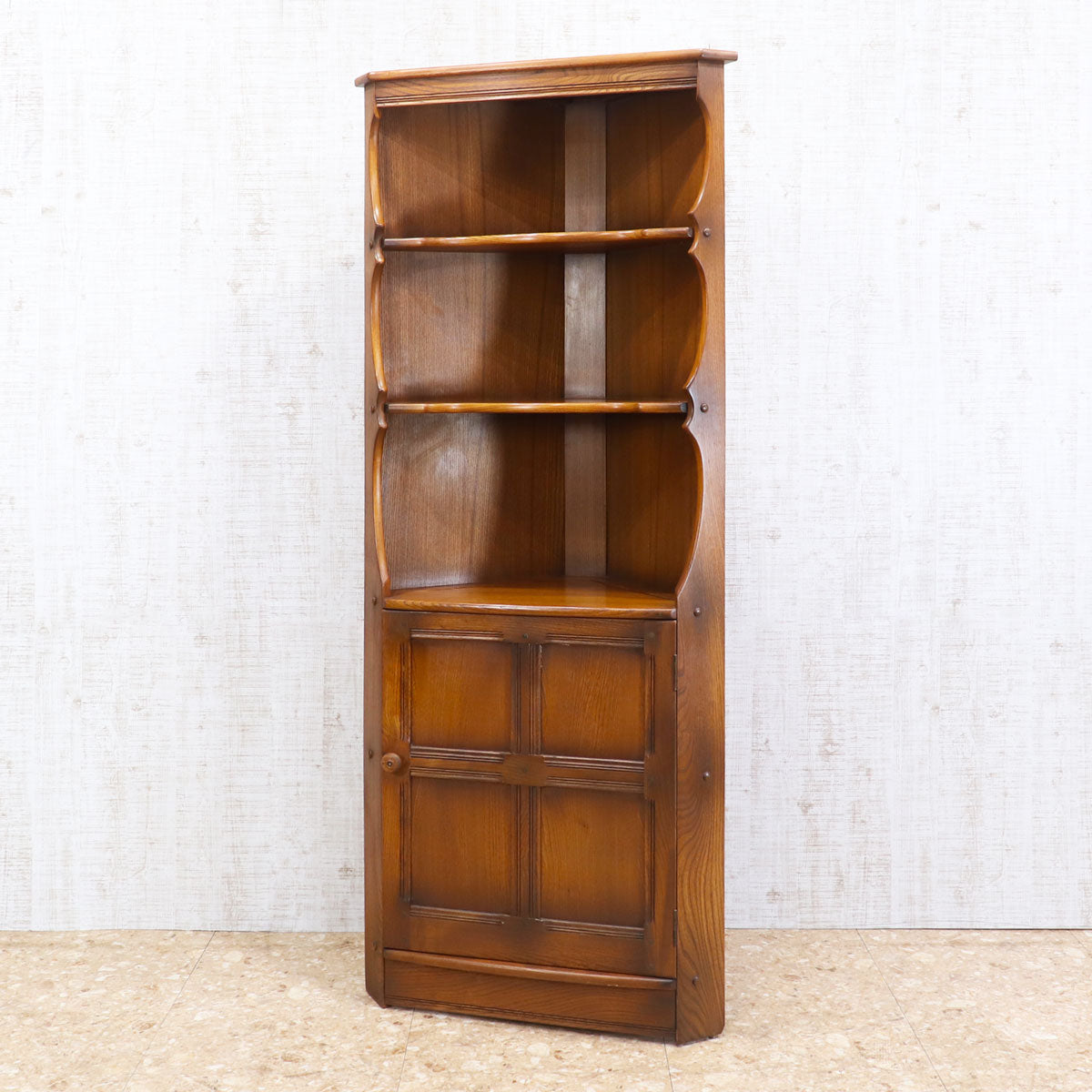 アーコール ERCOL ヴィンテージ コーナーシェルフ – studio MID