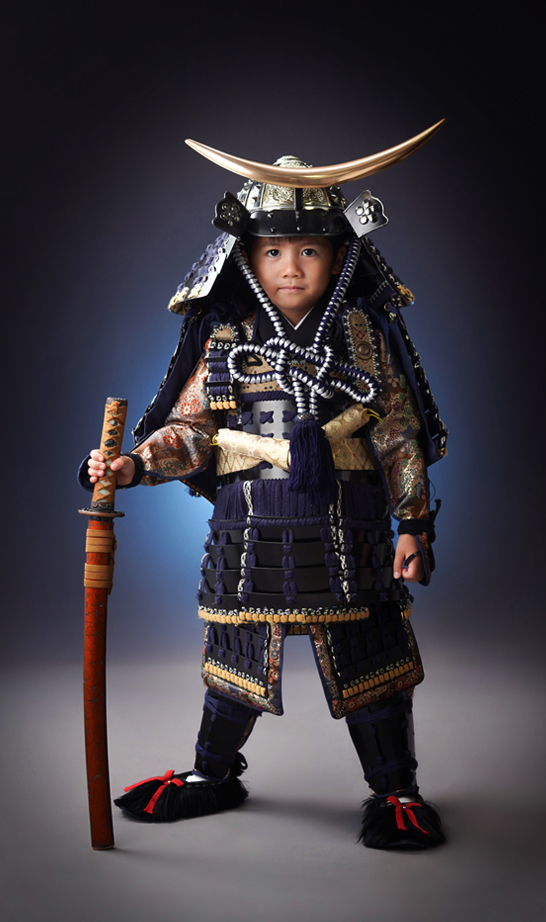 鎧兜スタイルの七五三 | 江戸川区の写真館スタジオタカノ