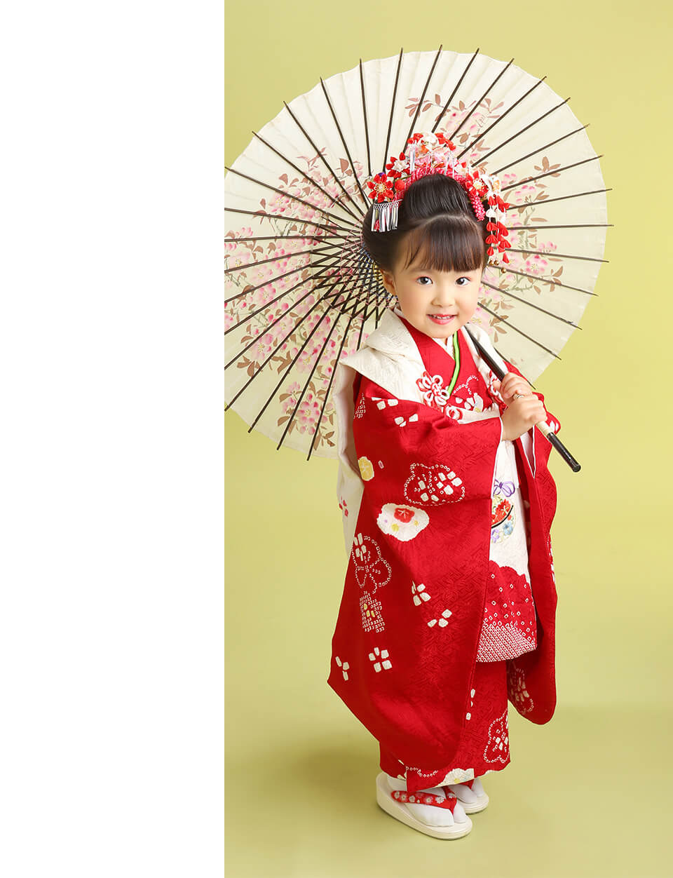 正絹スタイルの七五三 | 江戸川区の写真館スタジオタカノ