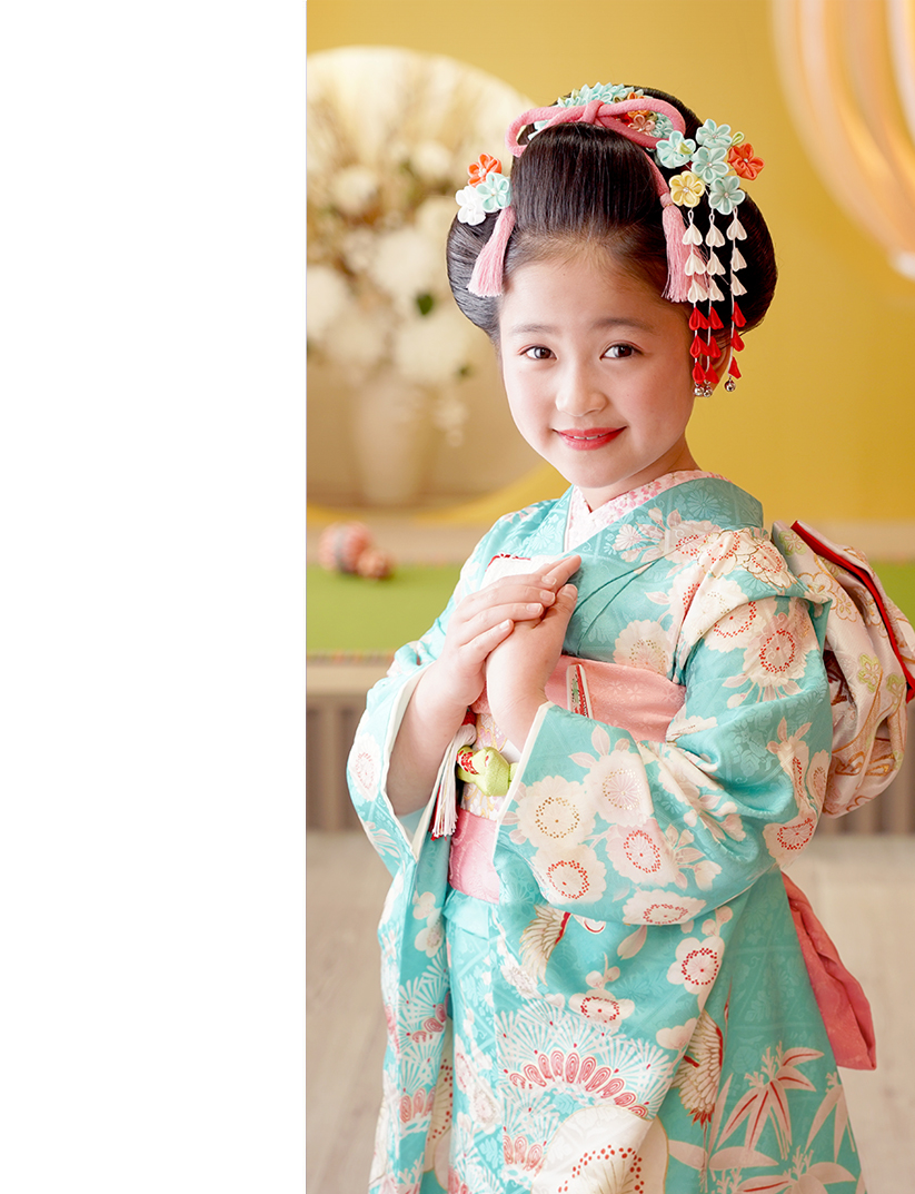 正絹スタイルの七五三 | 江戸川区の写真館スタジオタカノ