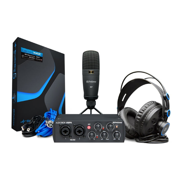PreSonus AudioBox 96 Studio Bundle - 25th Anniversary Edition