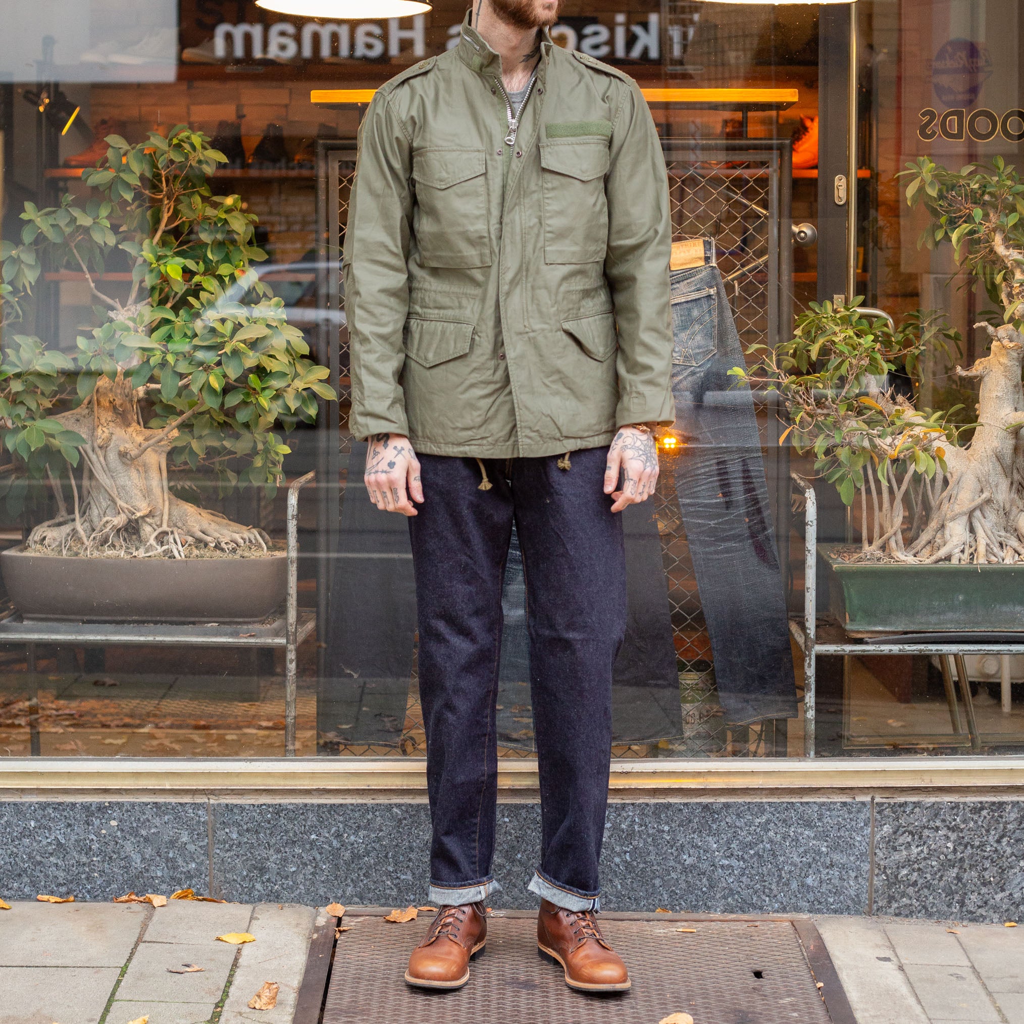 fob factory | f2418 m-65 field jacket - olive – stuf|f-official