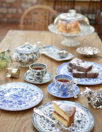 ときめく英国ティータイム！「Burleigh」の食器などが並ぶPOP UP SHOP