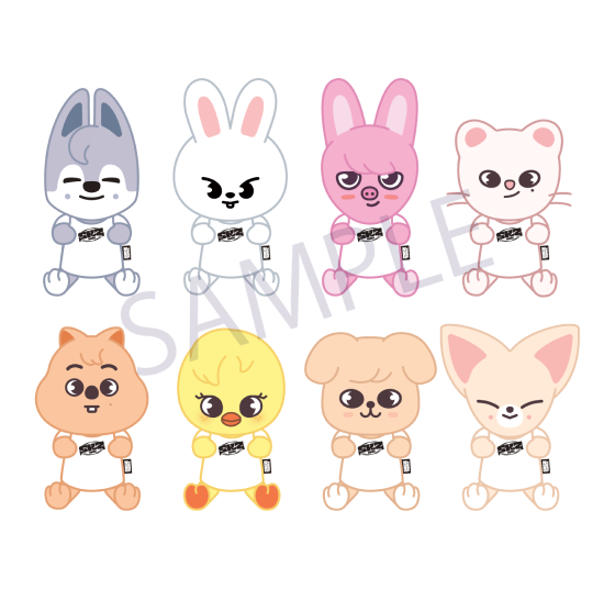 Stray Kids JYP JAPAN POPUP STORE 2025 ONLINE LUCKY CHANCE