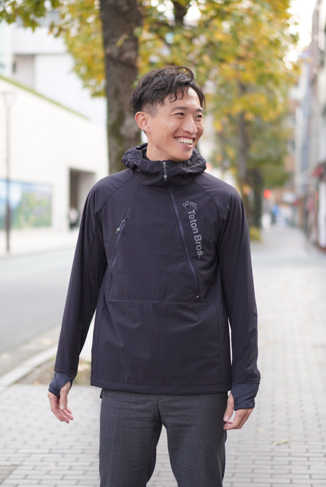 Teton Bros. Run with Octa ランニングも登山でも。寒いときに動き回る