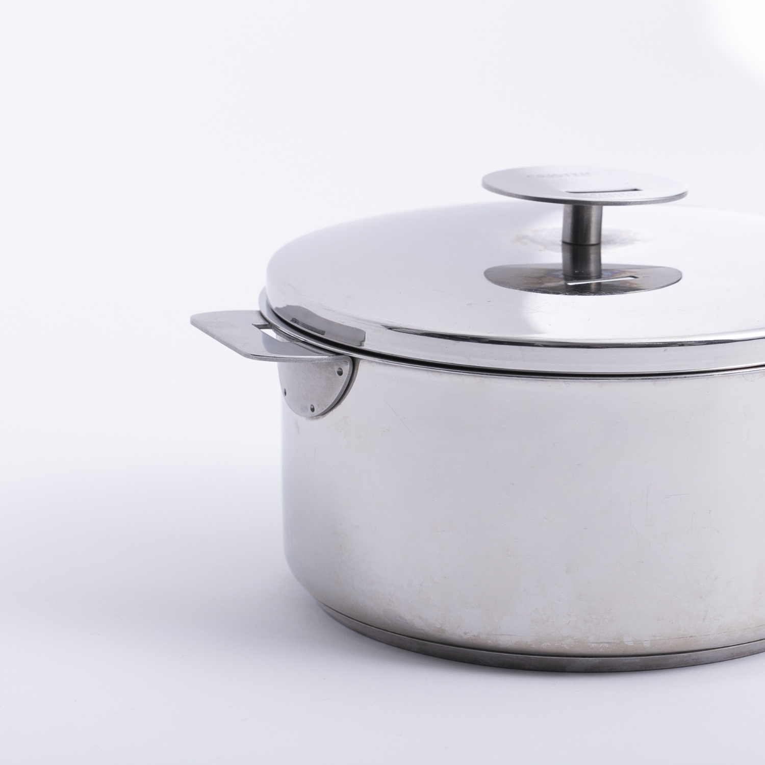 CRISTEL/グラフィット 深鍋 16cm -収納性抜群！ハンドル着脱式の