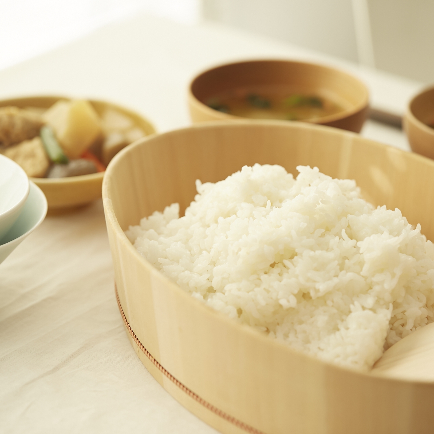 松田美智子の自在道具/さわら楕円の飯台 大 専用蓋付 -ふっくらご飯を