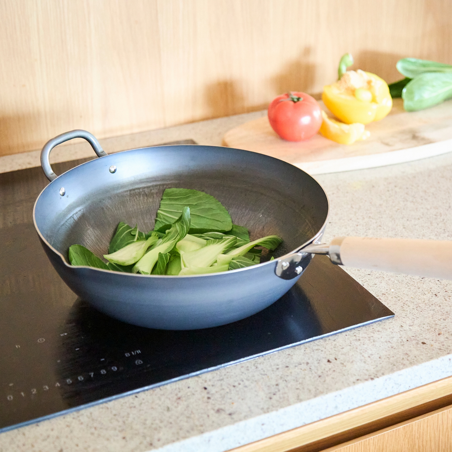 松田美智子の自在道具/ウォックパン -中華鍋とフライパンの良いとこ