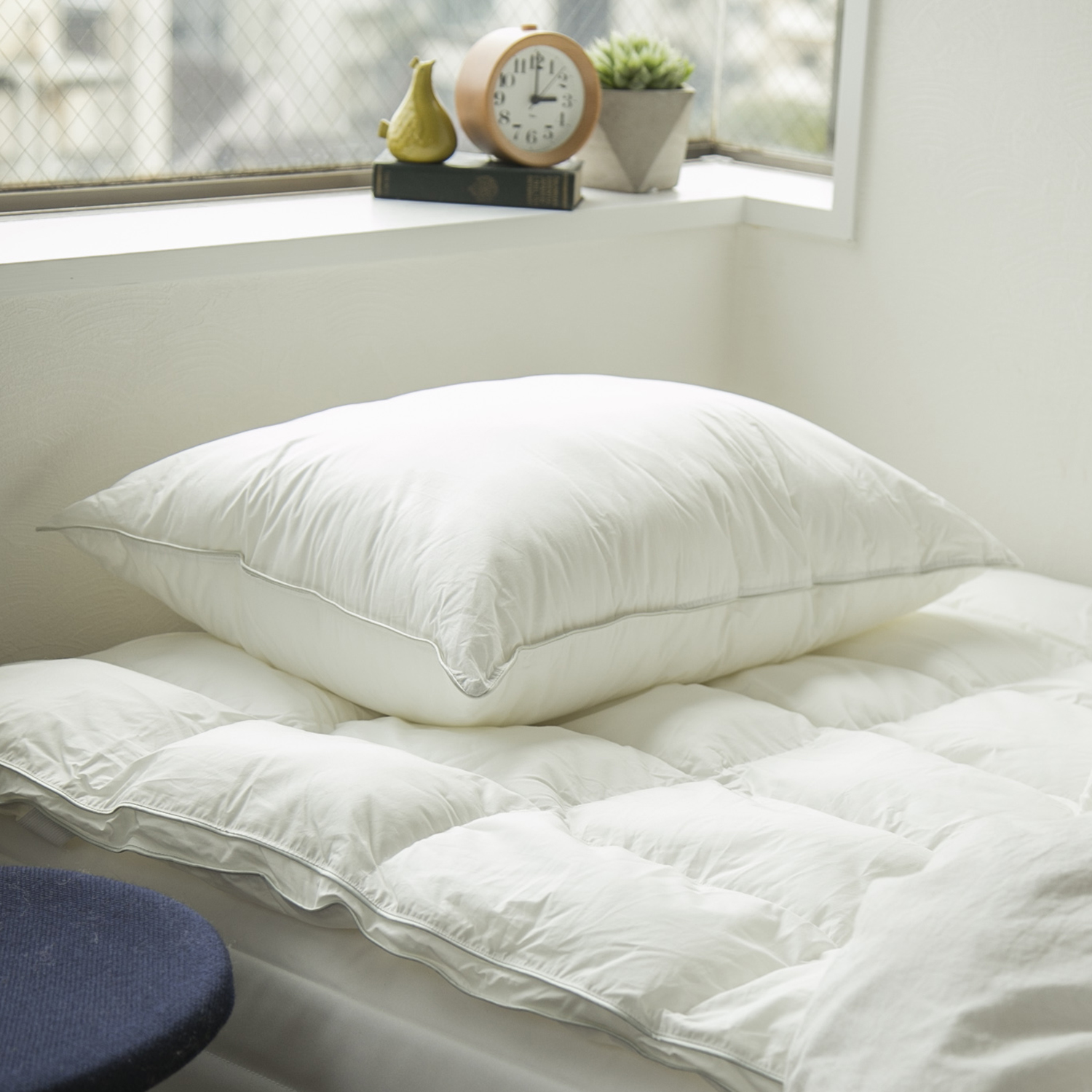 Danfill/フィベール ピロー -特殊素材がふかふか羽毛の寝心地を再現