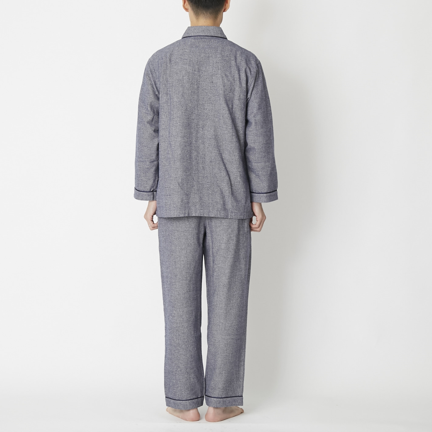 Kaimin Labo/コットンカシミア パジャマ メンズ -寒い冬の眠りを快適に