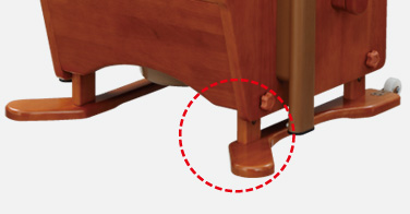 家具調トイレ座楽アウポットひじ掛け昇降(生産終了)｜排泄用品｜介護