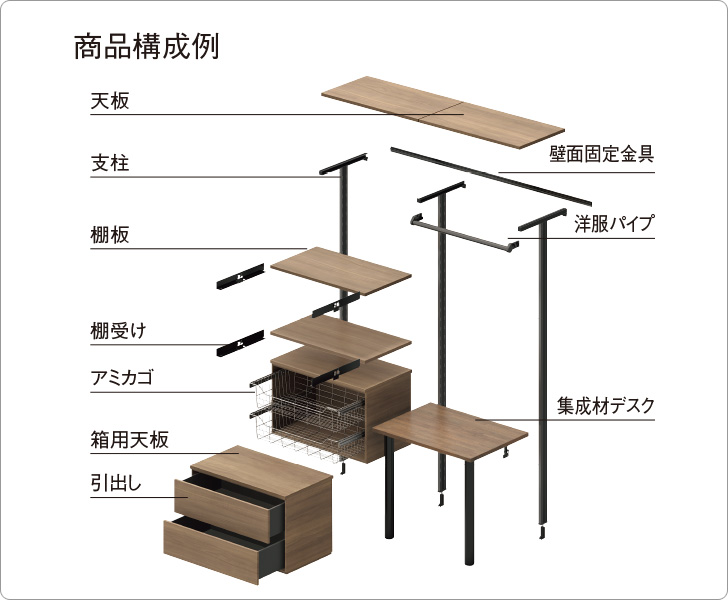 アイシェルフ | 収納 | 室内ドア・フローリング・収納 | Panasonic