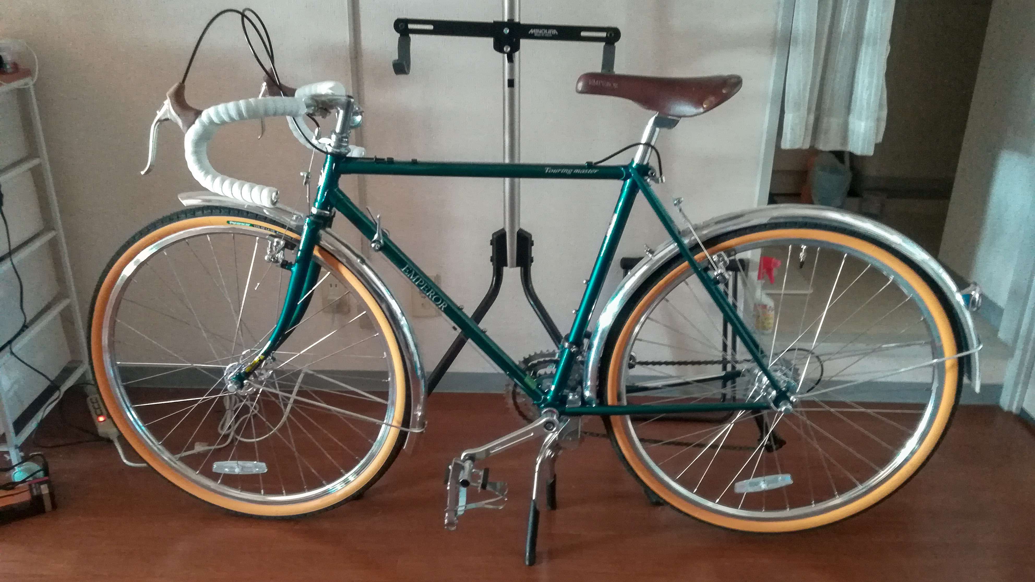 自転車装備】ランドナーにリアキャリアを装備する | 夏風邪ライフスタイル