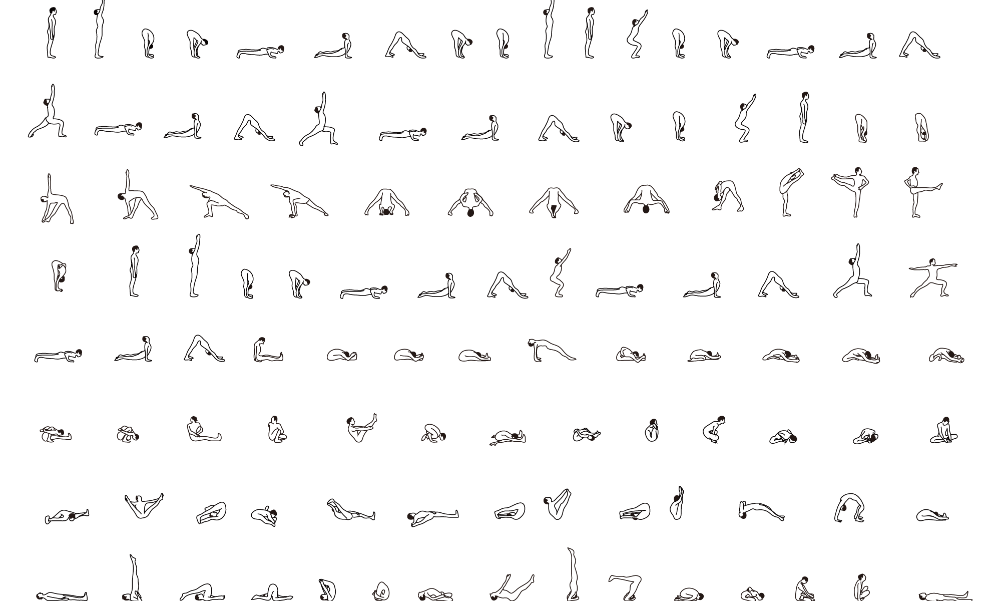 アシュタンガヨガのアーサナ（ポーズ）名・サンスクリット語の意味