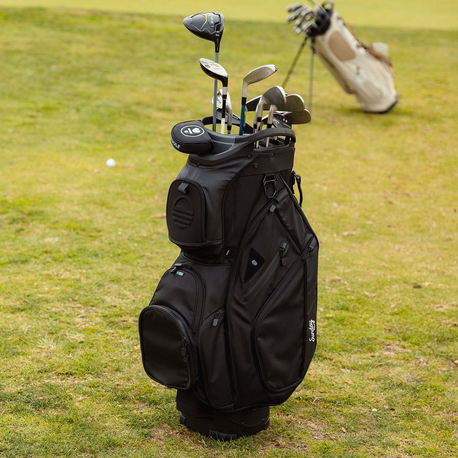 THE BIG RIG | Cart Bag - Matte Black – Sunday Golf