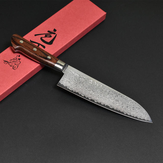 ⑪【菊一文珠四郎包永】三徳包丁+両面砥石 - (奈良公園の鹿を