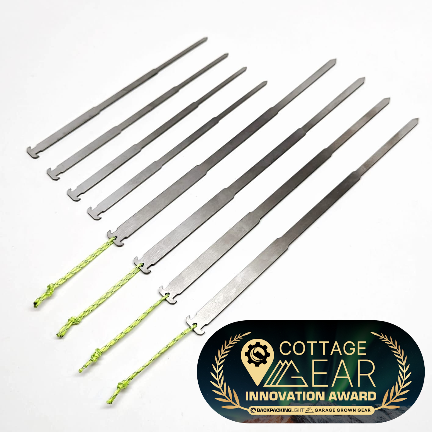 ATANI TITANIUM TENT STAKES • Suluk 46