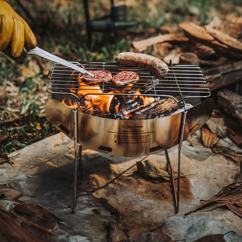 Thous Winds 焚き火台 バーベキューコンロ ソロ 焚火台 超軽量