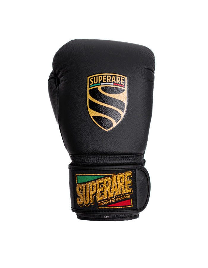 S50 Italian Leather Velcro Boxing Gloves | Superare Fight Shop